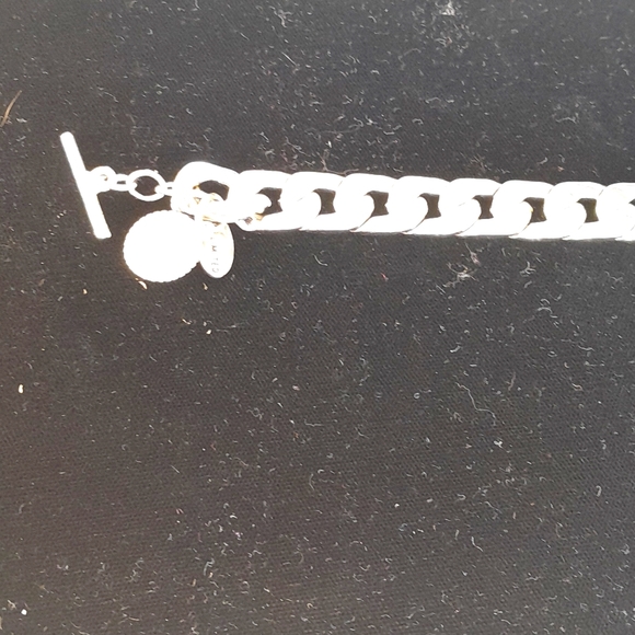 The Limited Silver Link Bracelet with Toggle Clasp - Picture 4 of 7